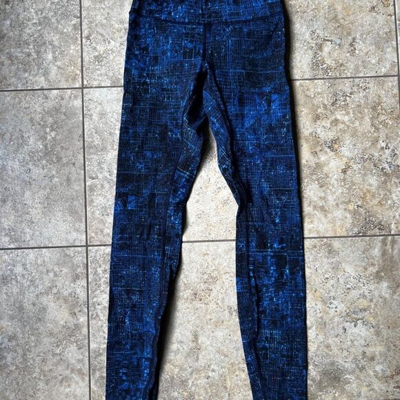 Lululemon Wunder Under Hi-Rise Tight 28" City Lights Multi Black - Picture 1 of 4